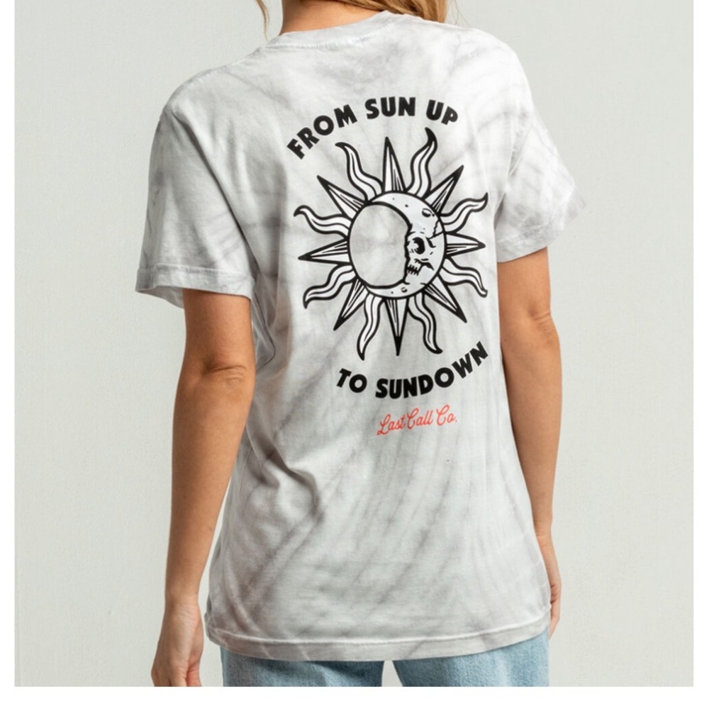 Ribbed crew neckline Tee